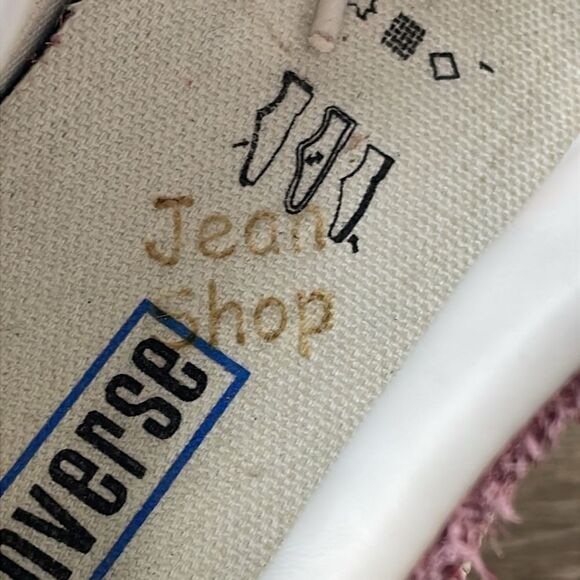 Converse One Star Ox Pink Leather Women’s Sz 9.5 Low Top Lace Up Sneakers - Picture 12 of 12